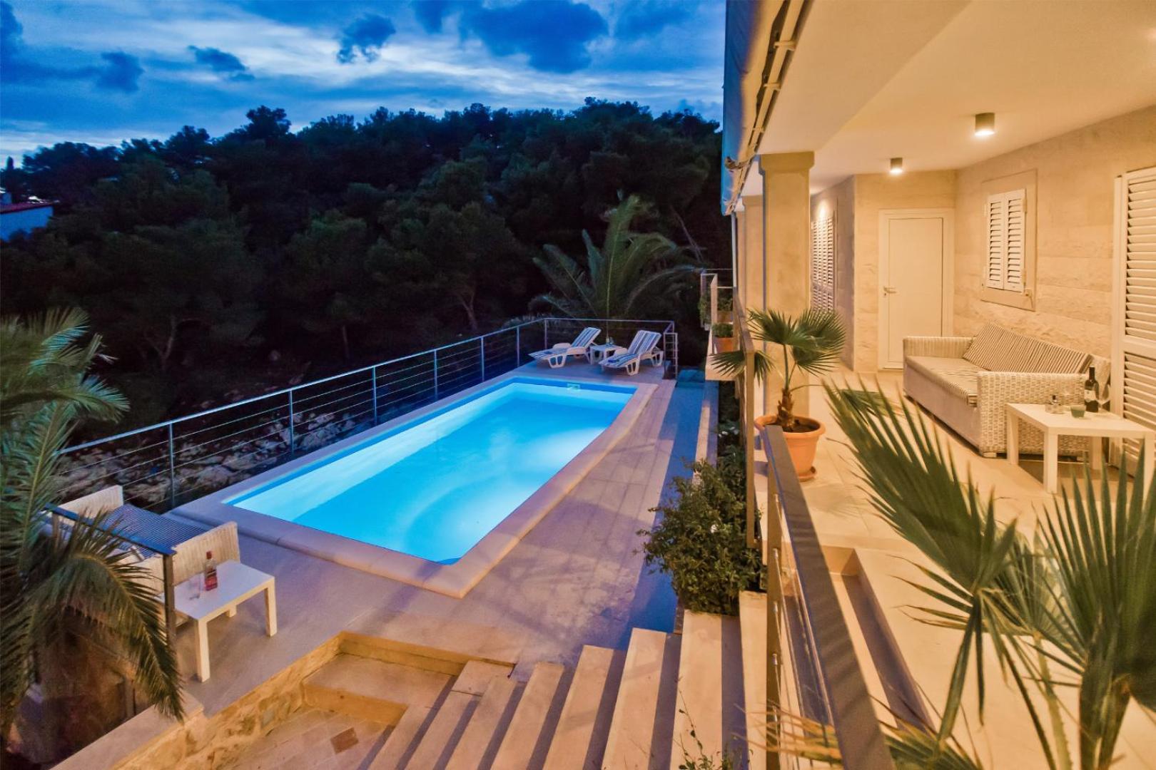 Villa Oceanus Hvar Town Esterno foto